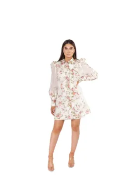 Zimmermann Radiate Applique Shirt Cocktail Dress Size 8  for rent on The Volte - image 1