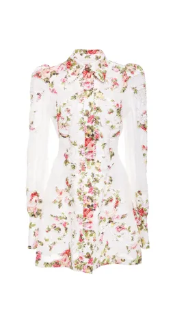 Zimmermann Radiate Applique Shirt Cocktail Dress Size 8  for rent on The Volte - image 4