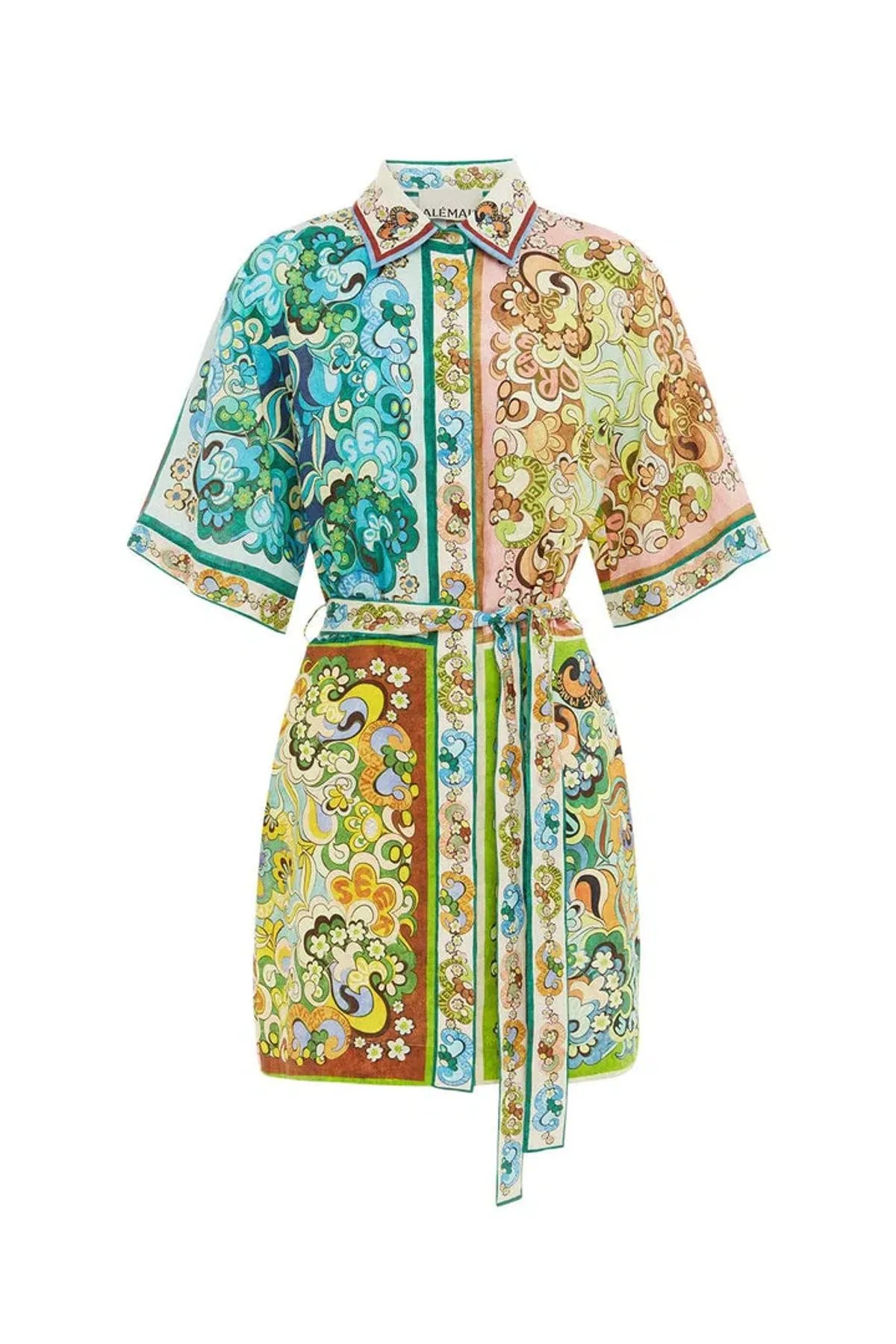 Alemais Dreamer Mini Dress Multi Size 10 - Image 6