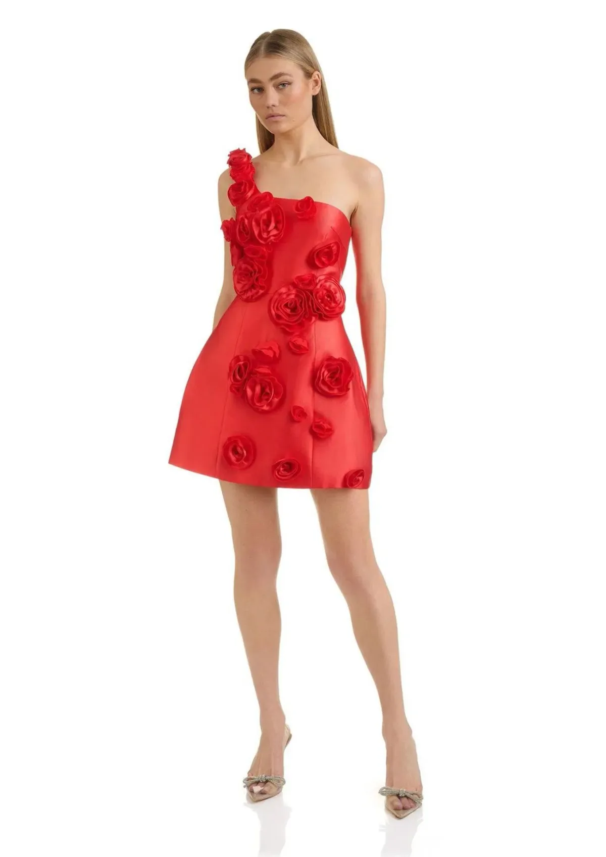 Eliya The Label Amara Mini Dress Red Size XS / AU 6 - Image 1
