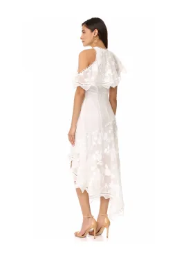 Zimmermann Mercer Bird Floating Dress Ivory Size 2 / Au 12 for rent on The Volte - image 3