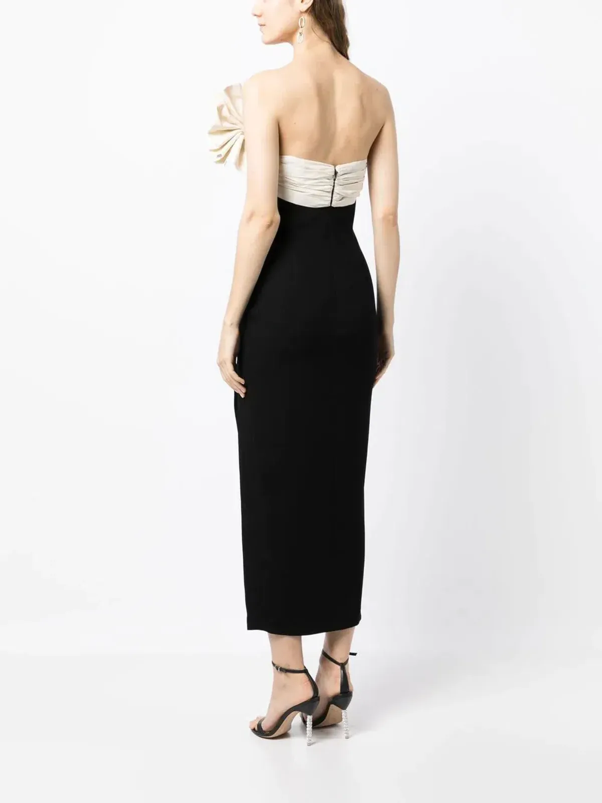Rachel Gilbert Lavina Dress Black Size AU 10  - Image 3