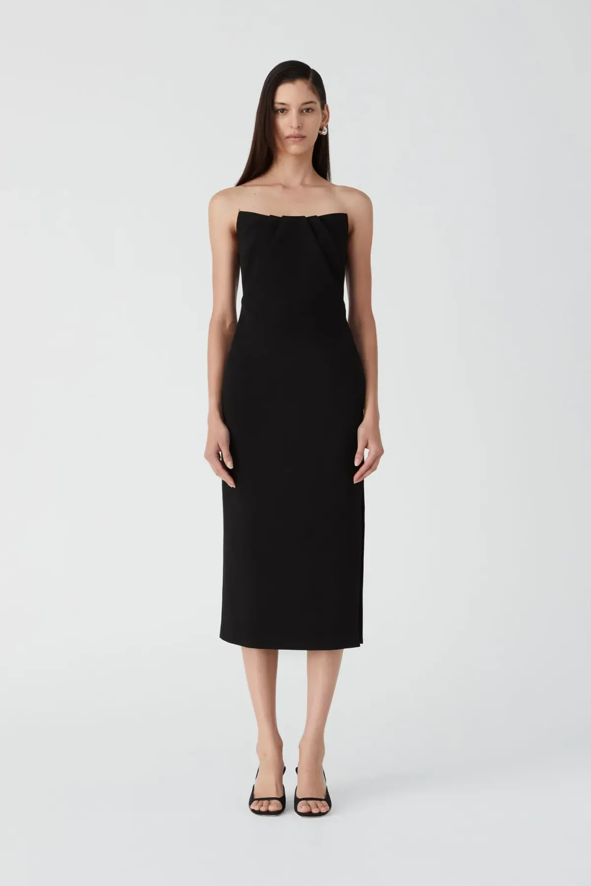 MISHA Marcy Midi Dress Black Size 8/S - Image 4