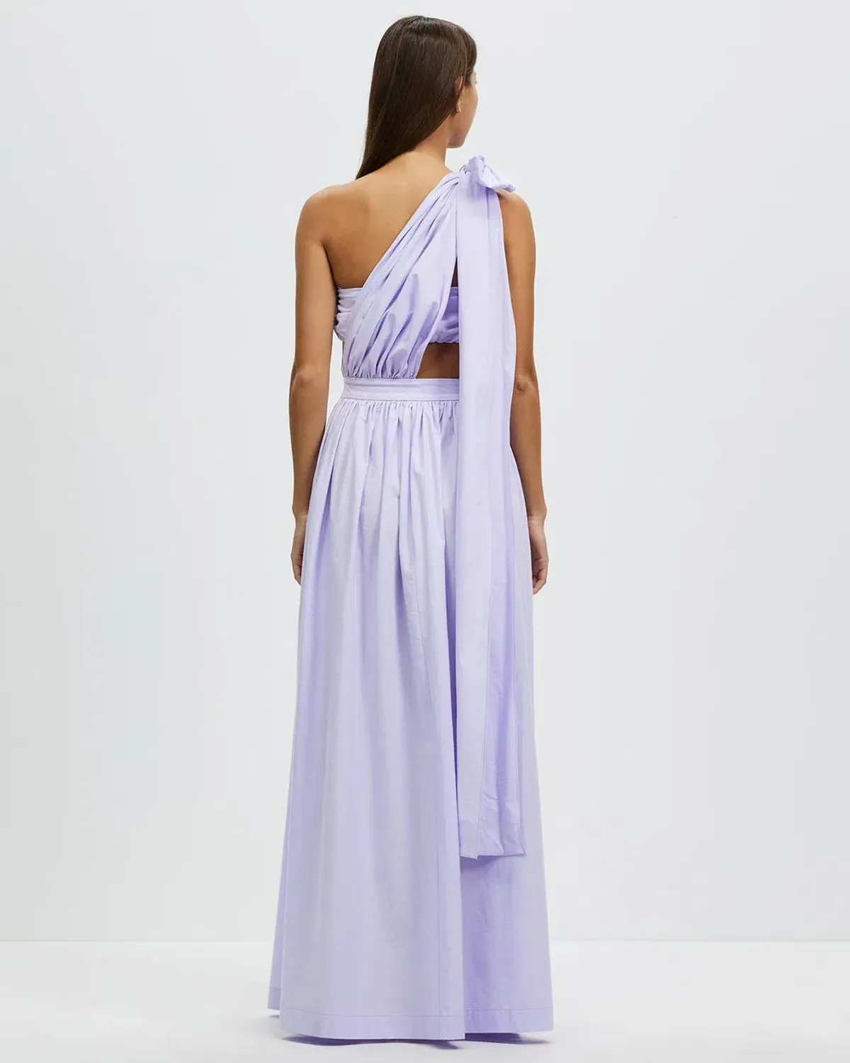 Bondi Born St Tropez Long Dress in Lavender Size XS - Image 2