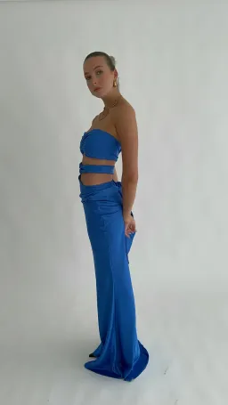 HNTR The Label Sloane Top in Cobalt Blue Size M / AU 10 for rent on The Volte - image 3
