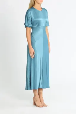 Kate Sylvester Aimee Maxi Dress Blue Size 12 for rent on The Volte - image 2