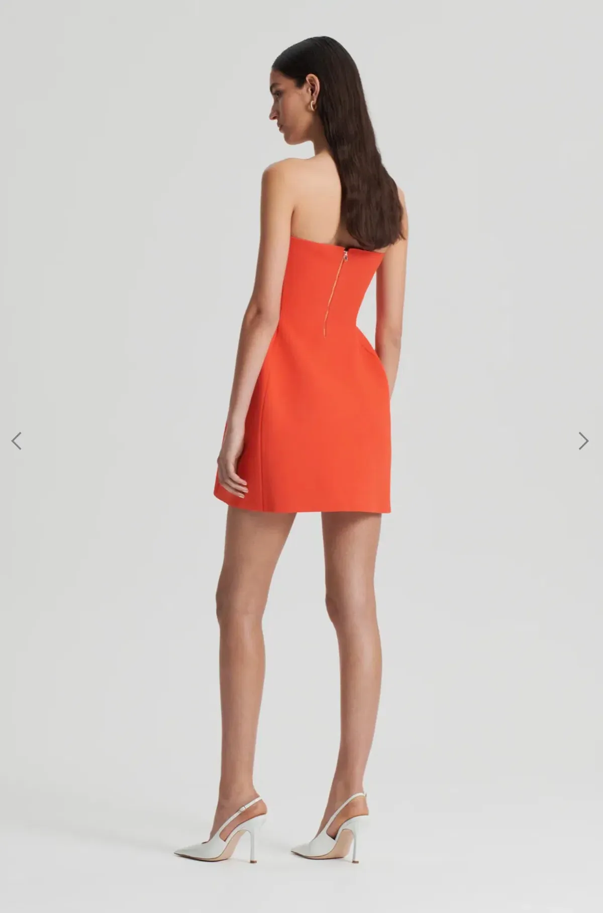 Scanlan Theodore crepe knit peplum dress - Image 3