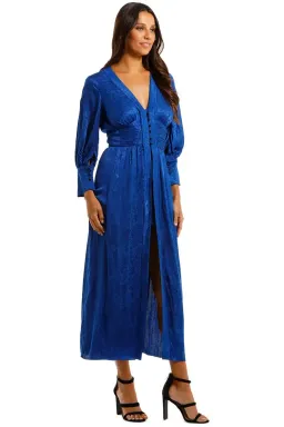 KITX Slinky Dress in Blue Size 8 for rent on The Volte - image 2