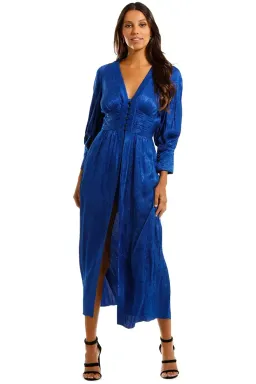 KITX Slinky Dress in Blue Size 8 for rent on The Volte - image 1