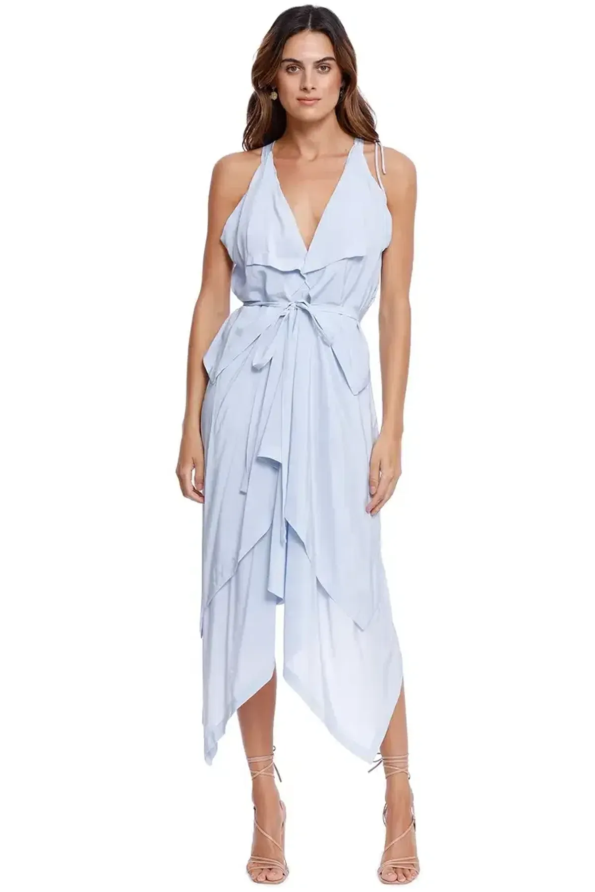 KITX Puzzle Block System Dress in Lavender Blue Size 8 - Image 1