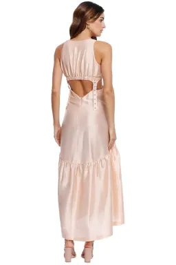 KITX Suspended Dress in Foundation Pink Size 12 for rent on The Volte - image 3