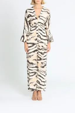 KITX Zebra Jumpsuit Animal Print Size 8 for rent on The Volte - image 1