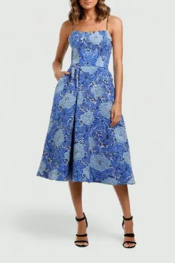 Love Honor Alexia Midi in Cobalt Size 16 for rent on The Volte - image 2