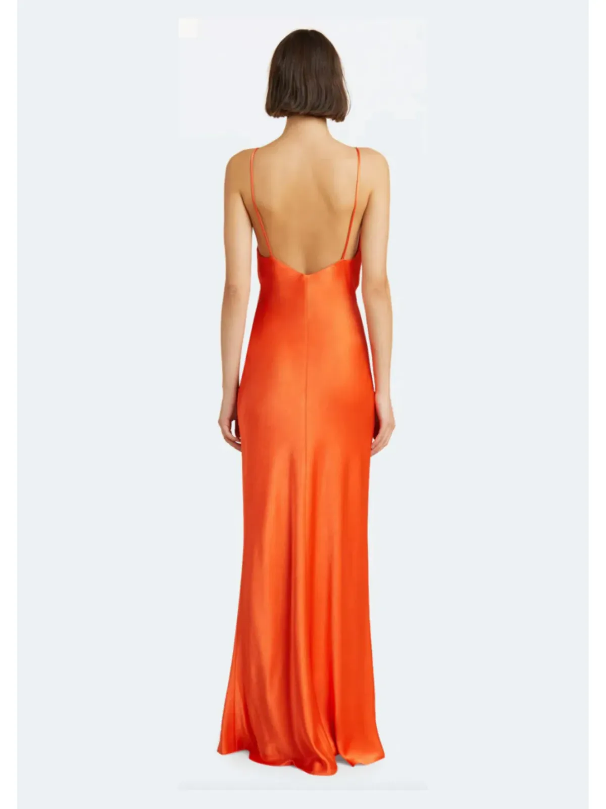 Bec & Bridge Lorelai V Maxi Dress In Orange Size AU 6 - Image 3