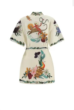 Alemais Megan Mini Dress Print Size 12 for rent on The Volte - image 4