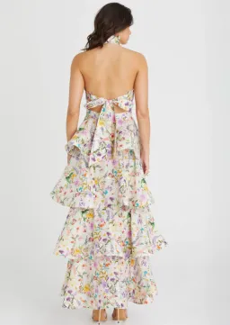 Aqua Blu Heather Dress in Jardine Print Size 12 for rent on The Volte - image 2