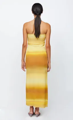 Bec & Bridge Amara Strapless  Dress Yellow Size 6 for rent on The Volte - image 2