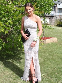 Winter Rose Bold Gown for rent on The Volte - image 1