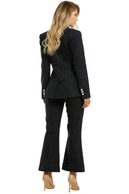 Lover Jagger Tailored Jacket and Pant Set in Navy Size 10 for rent on The Volte - image 3
