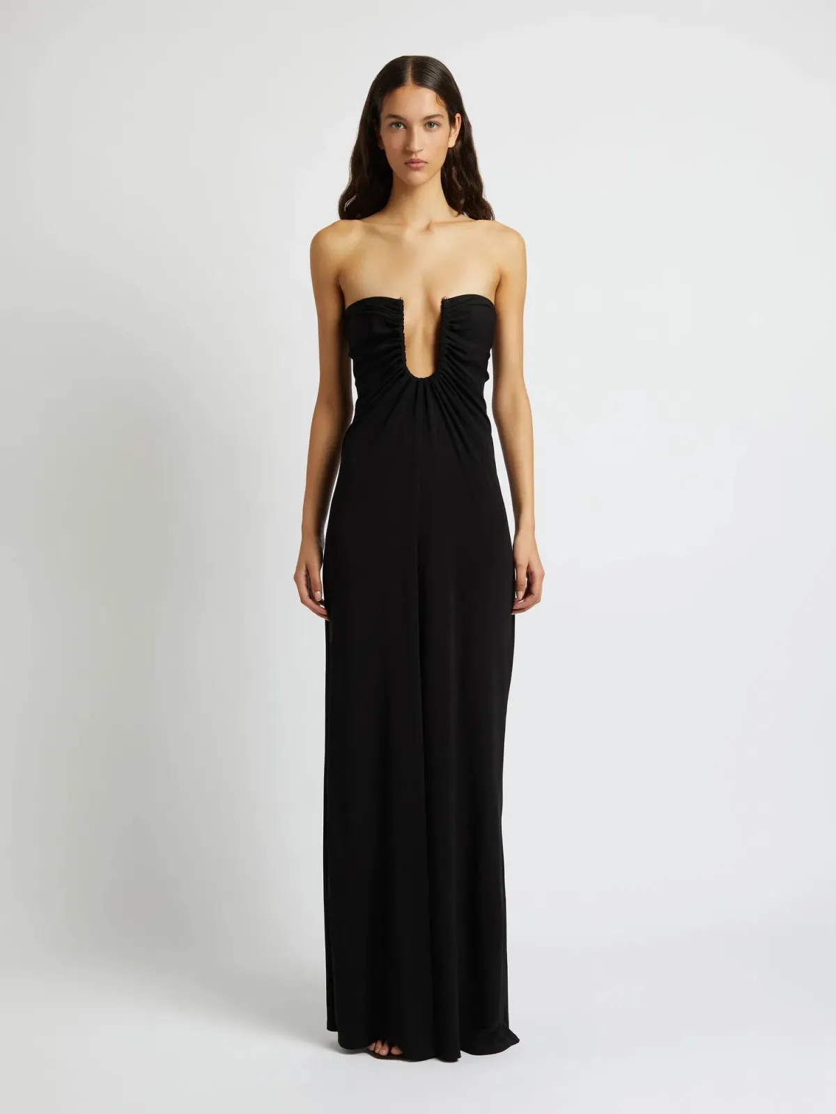 Christopher Esber Arced Palm Dress in Black Size S / AU 8 - Image 1