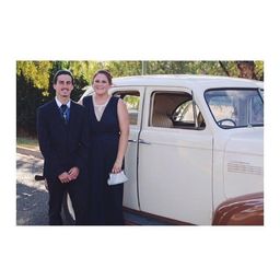 Langham Formal Dress Navy Size 16 for rent on The Volte - image 2