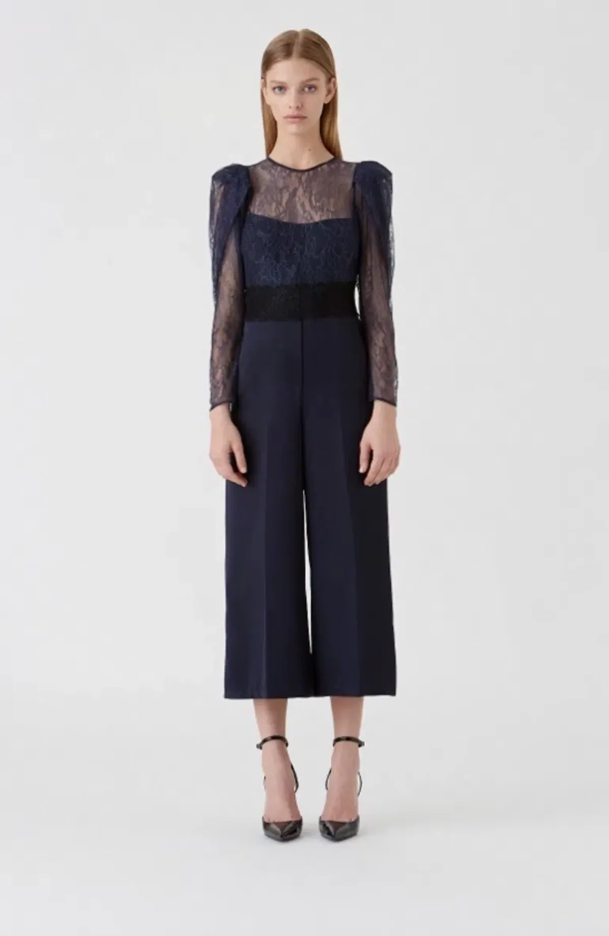 Camilla & Marc Harper Jumpsuit Navy Size 10 - Image 1