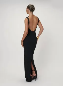 Effie Kats Verona Gown Black Size XS / AU 6 for rent on The Volte - image 4