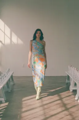 Zaco Pandora Dress in Calista Aliza Size M / AU 10 for rent on The Volte - image 1