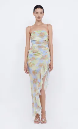 Bec & Bridge Zephy Asym Dress in Blue Blossom Size 12 for rent on The Volte - image 2