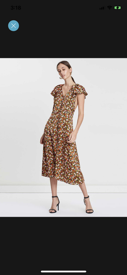 Bec & Bridge New Romantics Midi Dress Size 12 for rent on The Volte - image 1