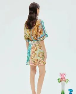 Alémais Dreamer Mini Dress Multi Size 6 for rent on The Volte - image 2