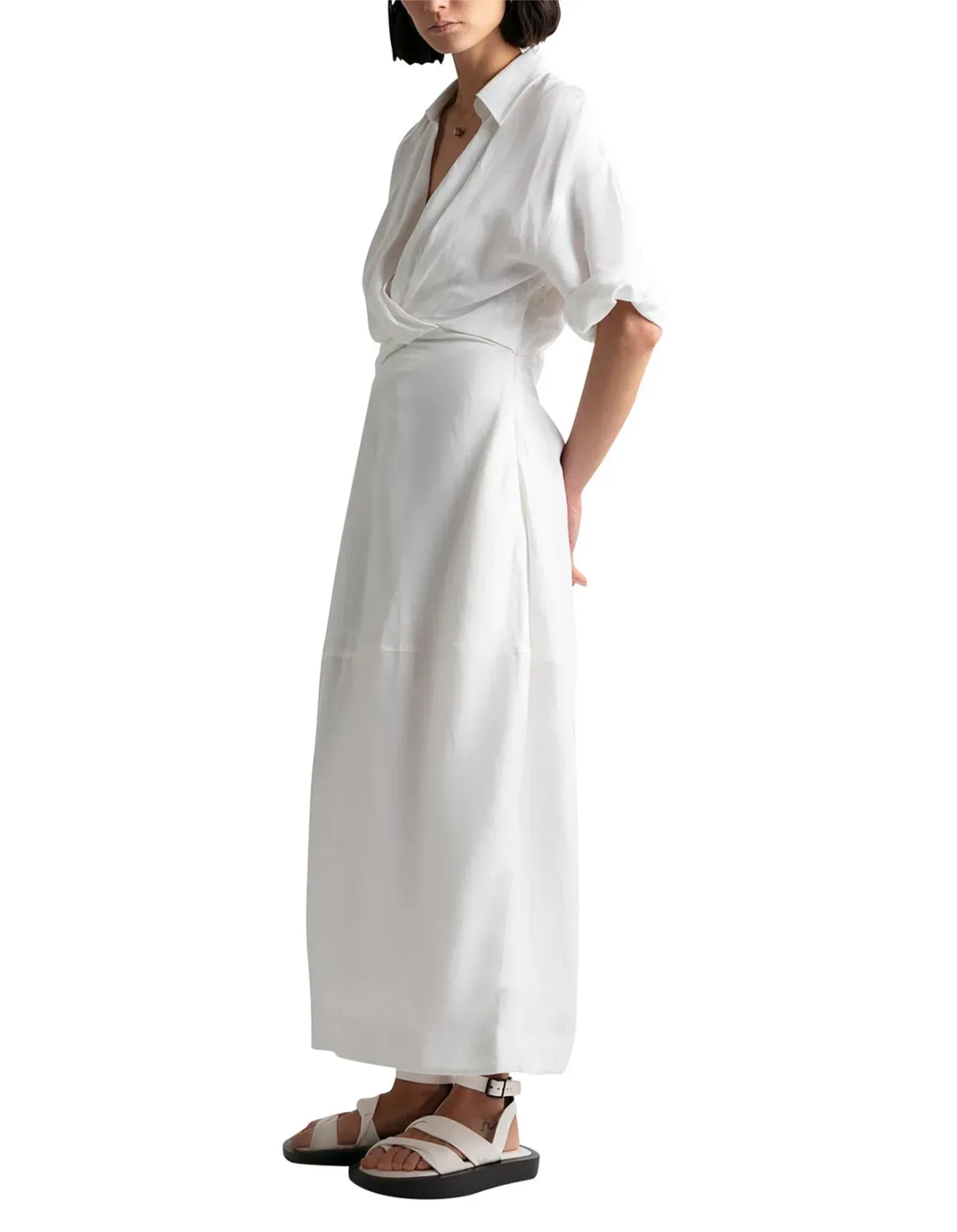 Camilla and Marc Marina Midi Dress White Size 8 - Image 2