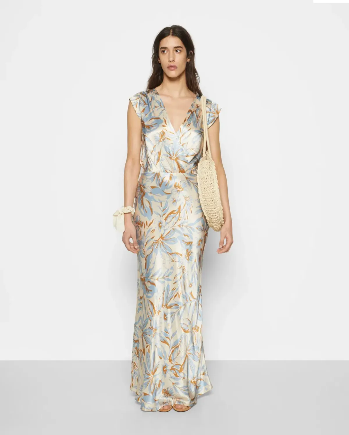 Bec & Bridge Stella Maxi Dress Blue Size 8  - Image 1
