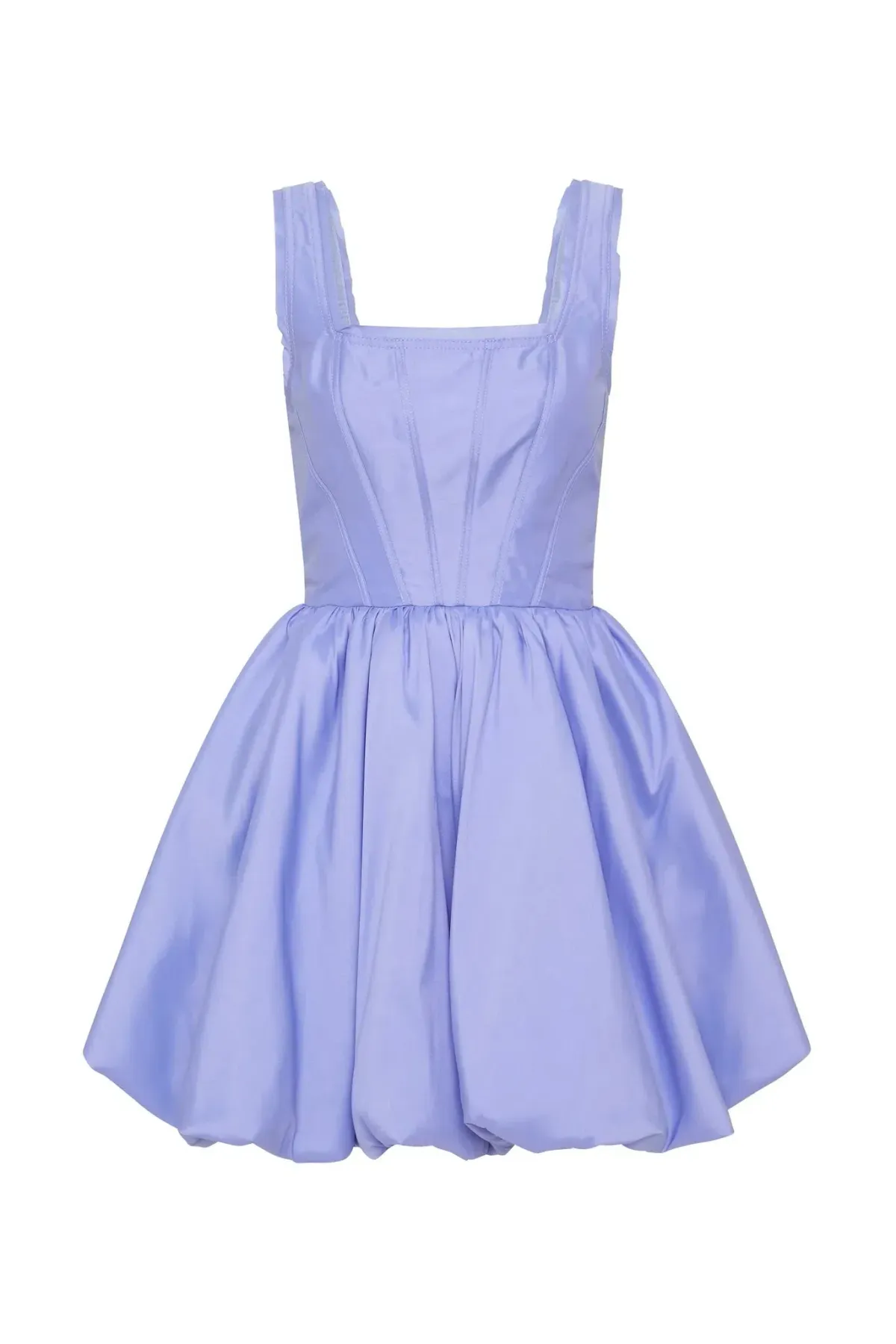 Aje Suzette Bubble Mini Dress in Purple Size 8 - Image 4