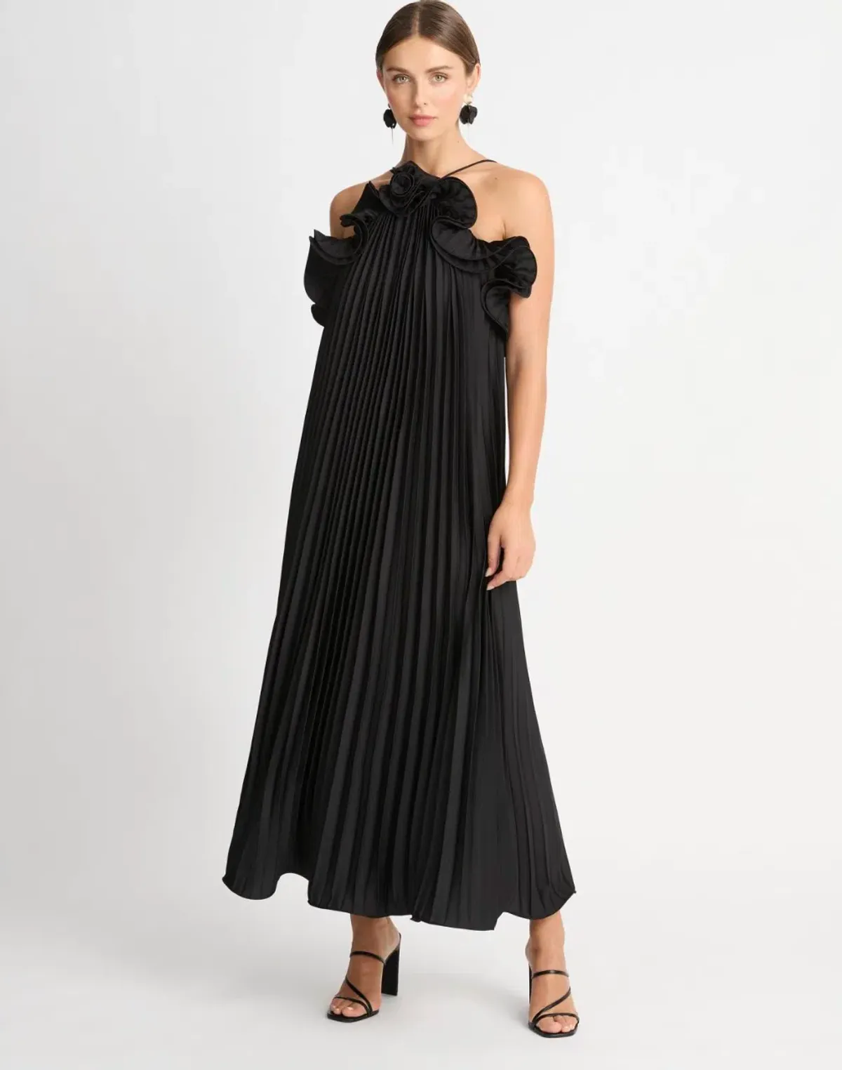 Sheike Eliza Maxi Dress Black Size 6 - Image 1