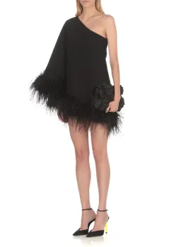 THE NEW ARRIVALS by İlkyaz Özel Marlene in Shanghai Express Mini Dress Black Size 6/XS for rent on The Volte - image 1