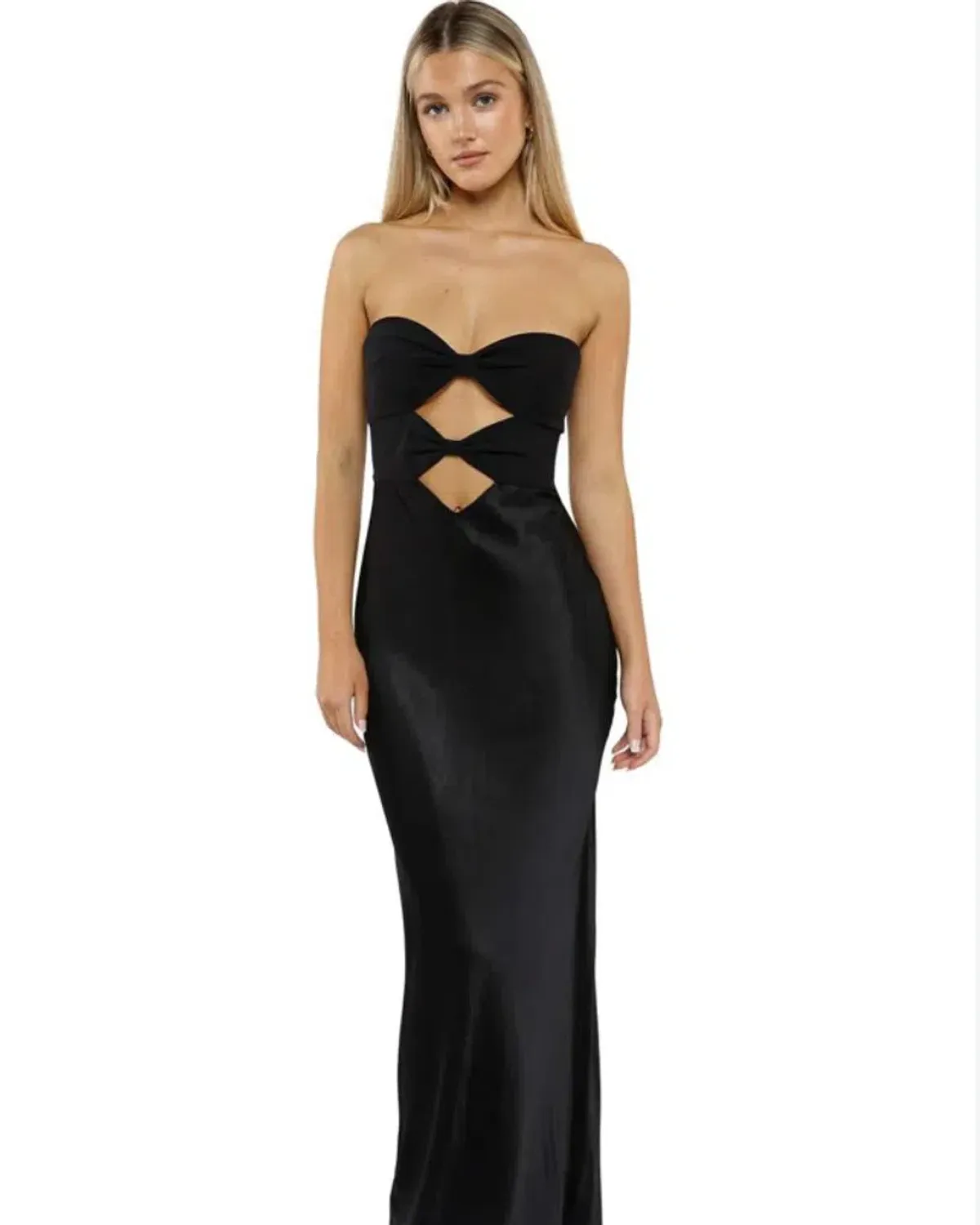 Bec & Bridge Halle Strapless Dress Black Size 6 - Image 3
