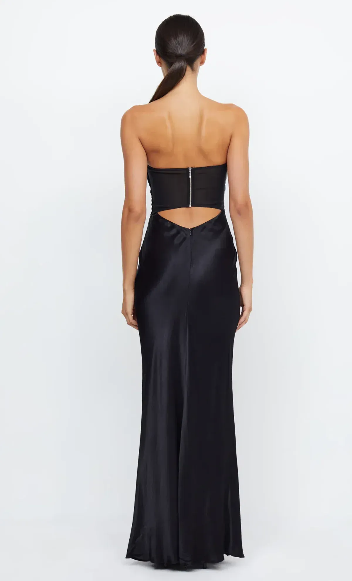 Bec & Bridge Halle Strapless Dress Black Size 6 - Image 2