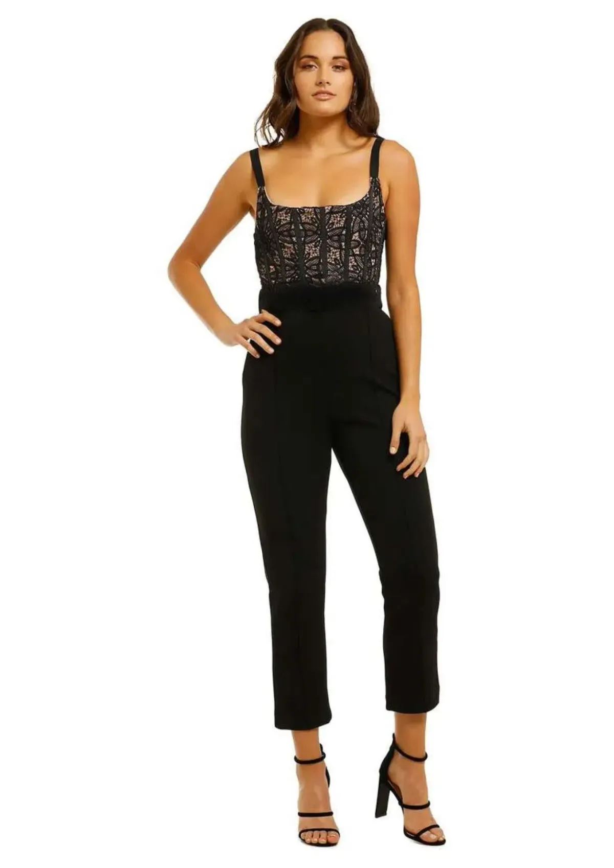 Misha Ariella Pantsuit Black Size 12/L - Image 1