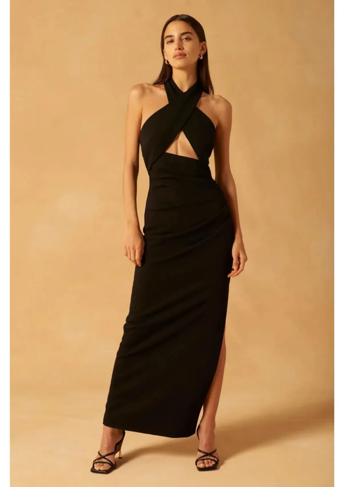 MISHA Atta Dress Black Size 12 - Image 1