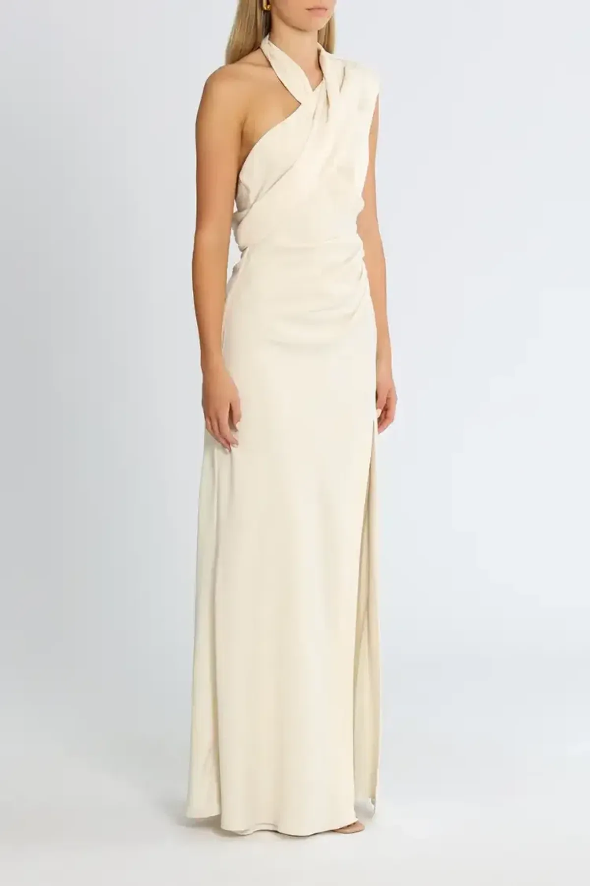 Misha Bella Gown in Ivory Size 8 - Image 2
