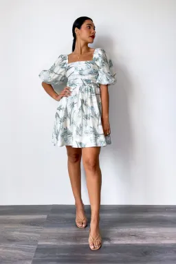 Lakeyo Navo Mini Dress Print Size S / AU 8 for rent on The Volte - image 1