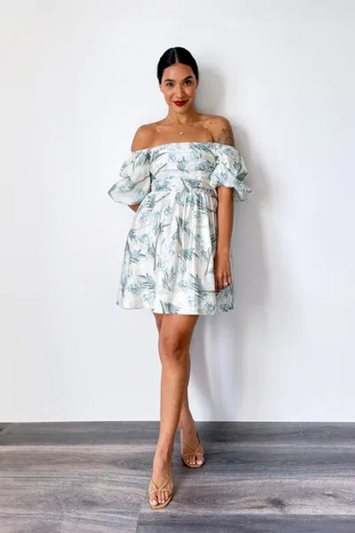 Lakeyo Navo Mini Dress Print Size S / AU 8 - Image 2