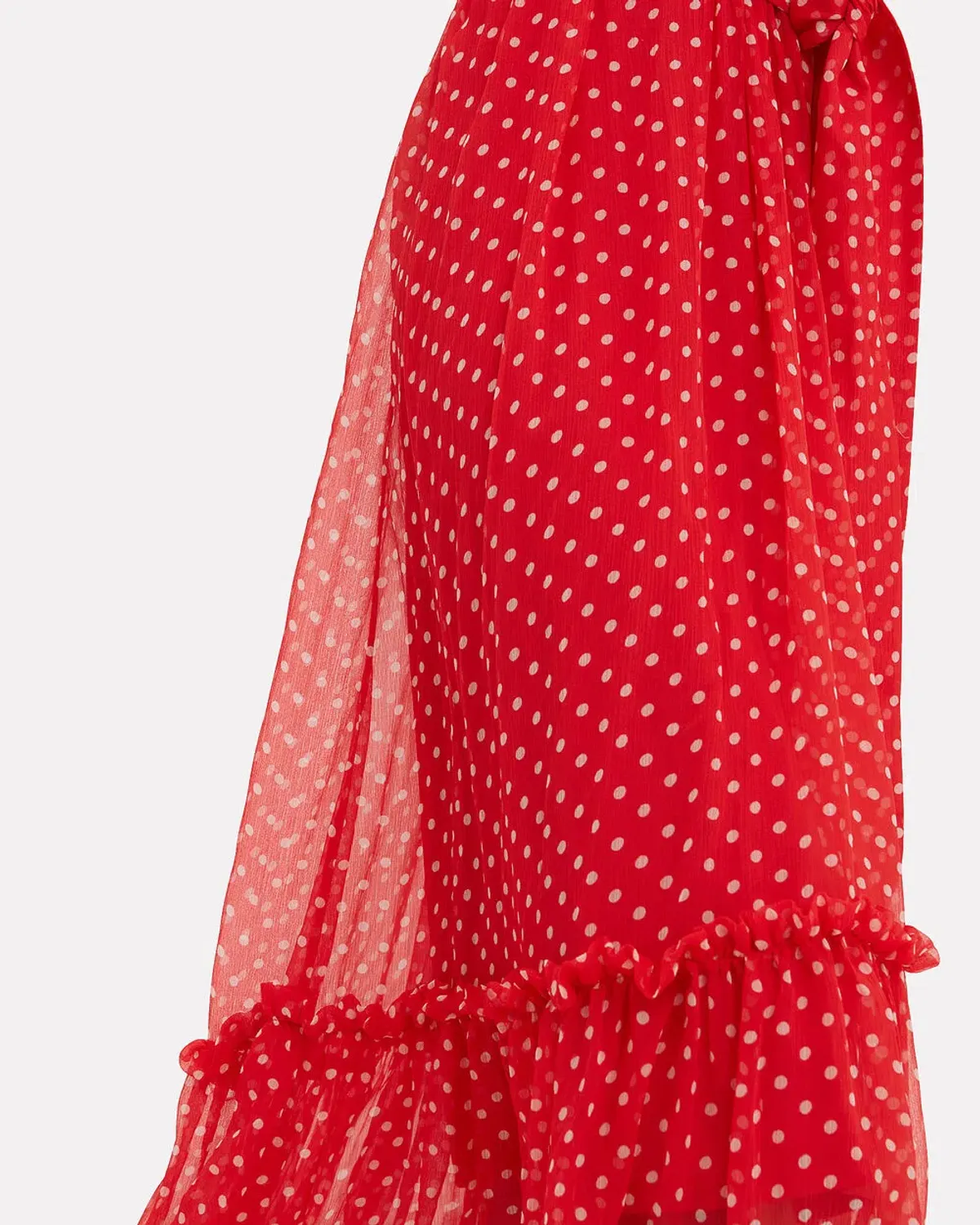 Zimmermann Ninety-Six Swing Red Polka Dot Dress Size 0 / AU 8 - Image 4