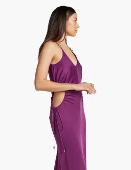 Manning Cartell Digital Love Chain Slip Maxi Dress in Orchid Purple Size AU 12 for rent on The Volte - image 5