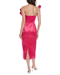 Rachel Gilbert Vivi Dress Pink Size 3 / AU 12 for rent on The Volte - image 2