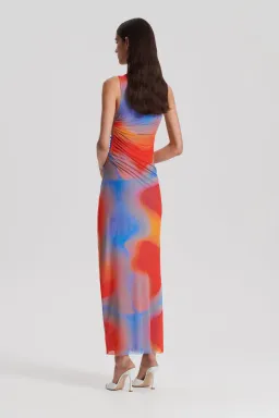 Scanlan Theodore Italian Watercolour Print Dress Print Size 12 for rent on The Volte - image 3