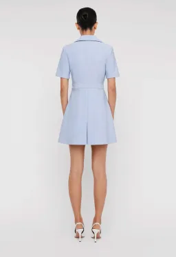 Scanlan Theodore Italian Milano Dress Blue Size AU 6 for rent on The Volte - image 3