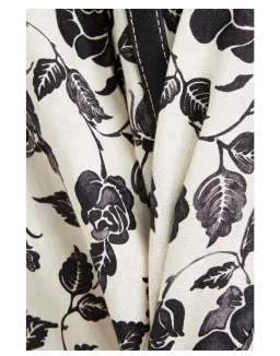 Zimmerman Slub Floral-print Linen-canvas Maxi Skirt Size AU 8   for rent on The Volte - image 3
