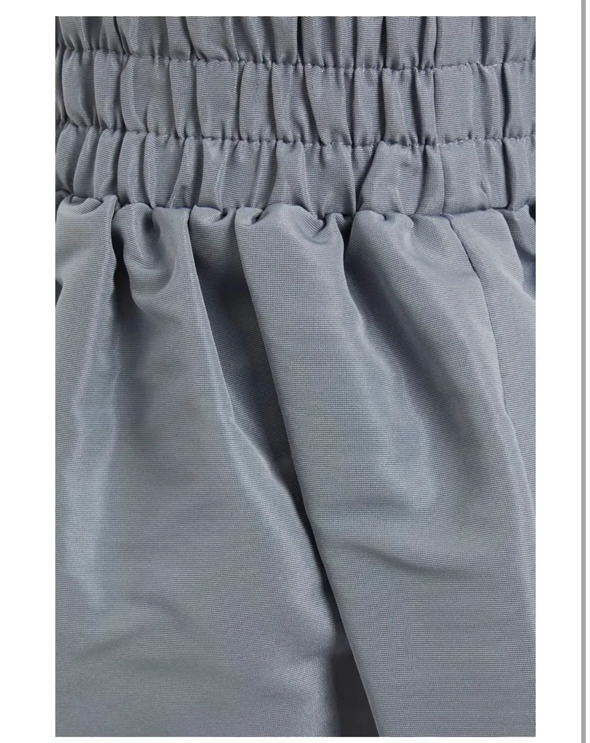 Red Valentino Gathered Faille Mini Skirt Blue Size AU 8 - Image 3